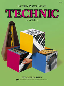 Bastien Piano Basics - Technic - Level 3